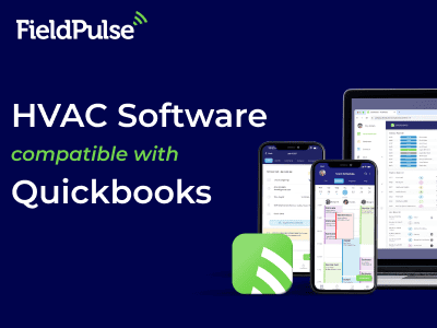 FieldPulse HVAC Software compatible with Quickbooks