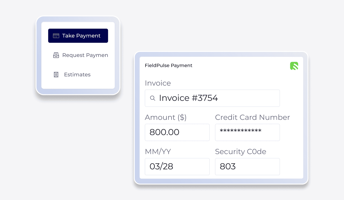 Payment Processing in FieldPulse