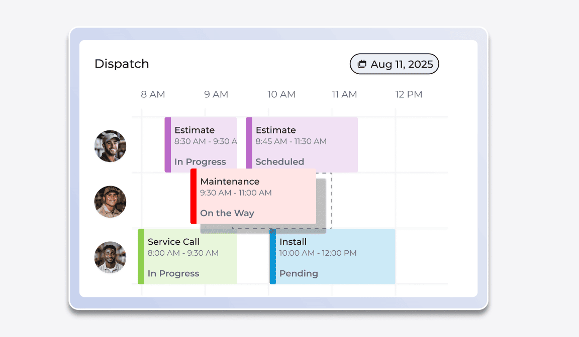 FieldPulse scheduling software