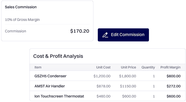 Project manager using a mobile dashboard to track completed jobs.