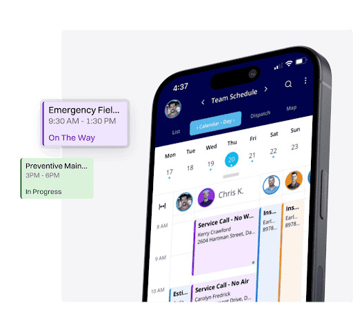 FieldPulse Home Services Mobile App