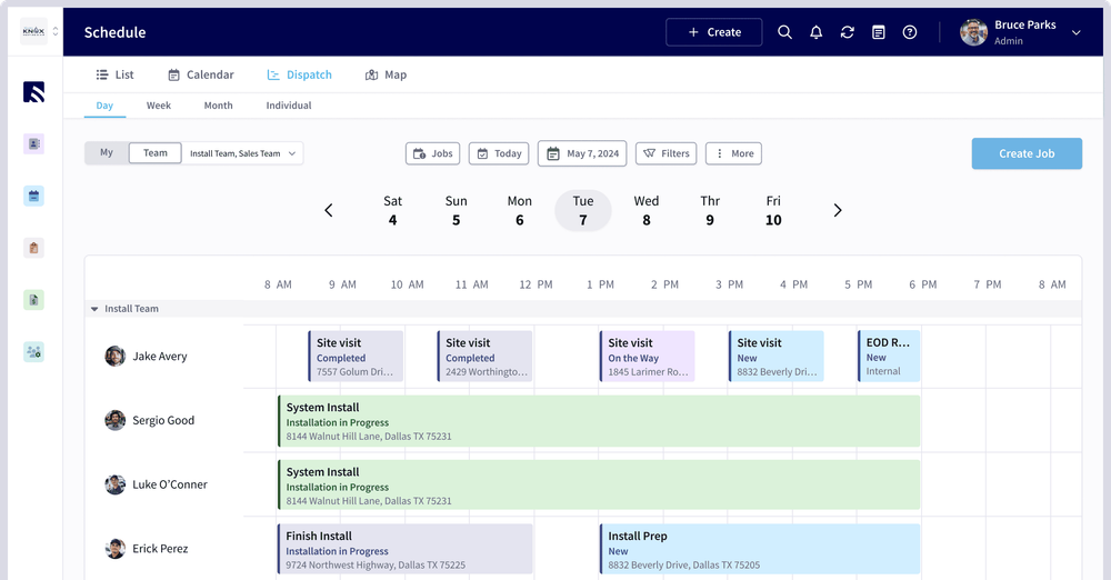FieldPulse scheduling software