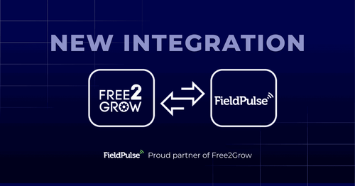Announcement of FieldPulse's partnership with Free2Grow to support business expansion.